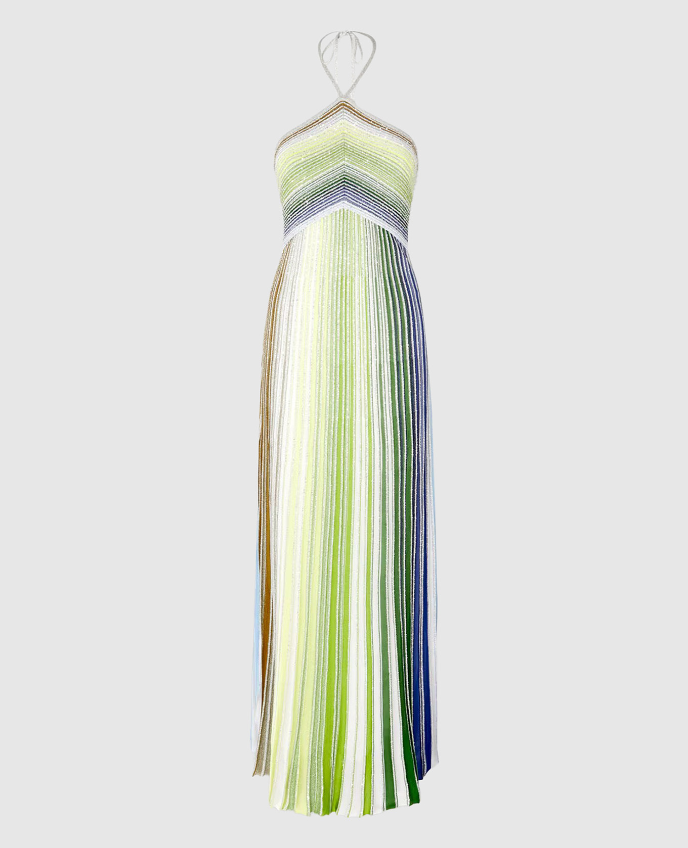 

Striped dress with sequins Missoni, White