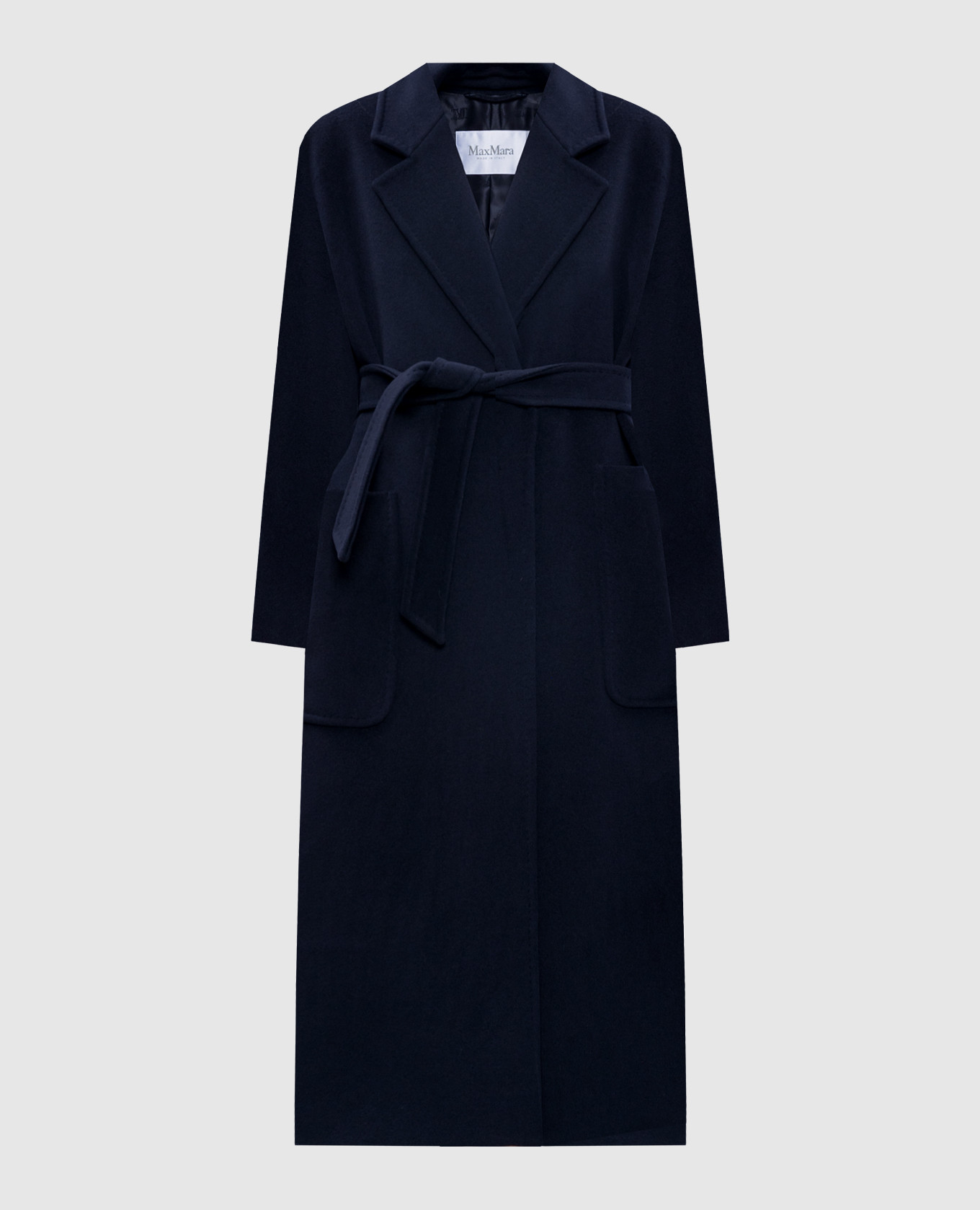 

LOCRI blue wool and cashmere coat Max Mara