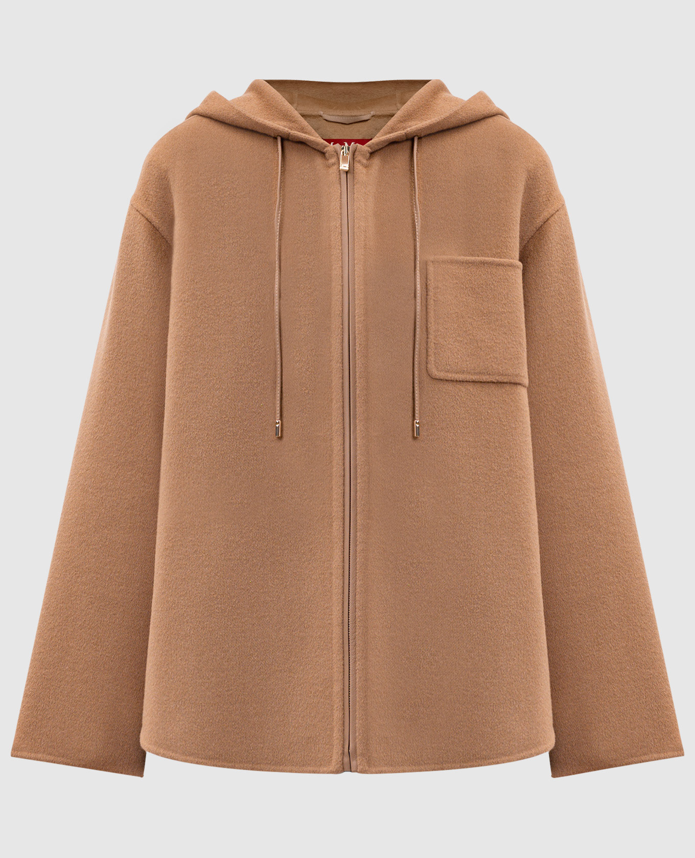 Beige MINA jacket made of wool, silk and cashmere Max Mara