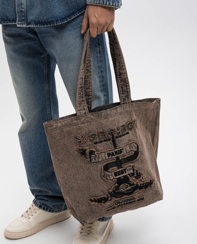 Y Project Beige shopper with logo patch 620BA004D14