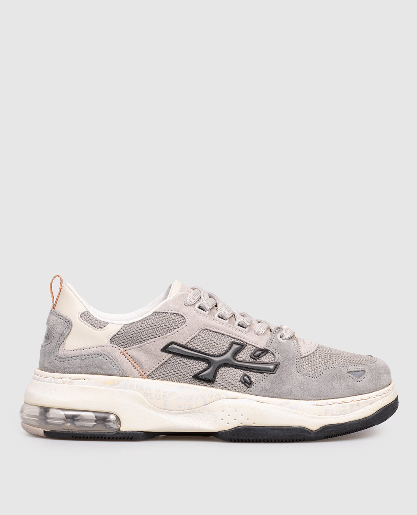 Gray combination sneakers DRAKE Premiata