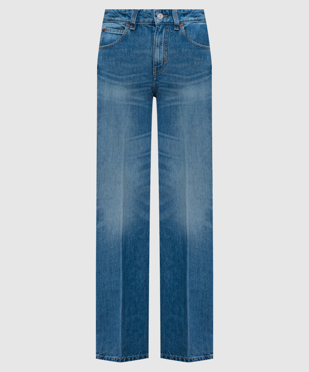 デニム・ジーパン Victoria Beckham FW24 (1124DJE005216D BROKENVINTAGEWASH) Julia Jean In Broken Vintage Wash | Designer Jeans