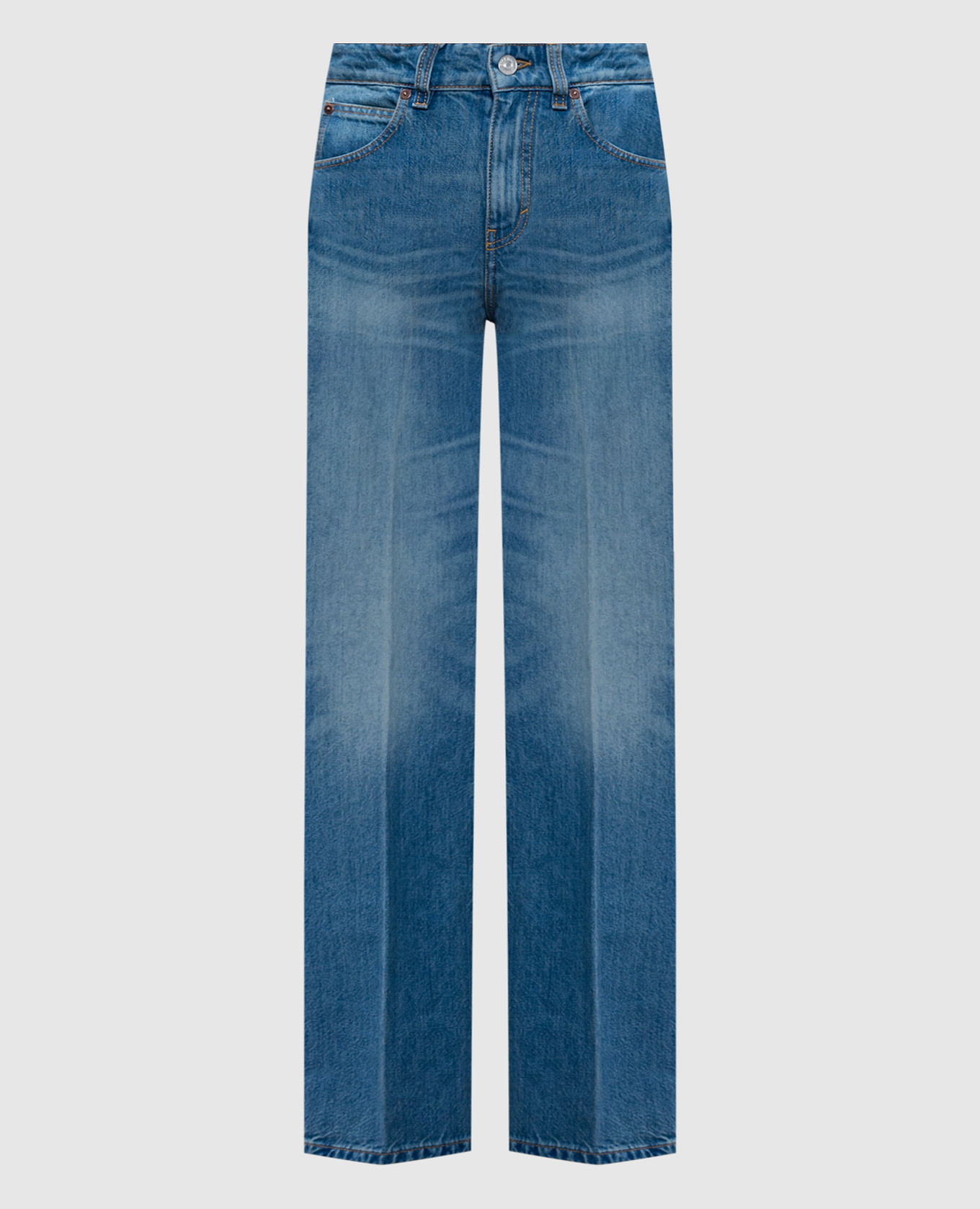 

Blue jeans with a distressed effect Victoria Beckham, Light blue