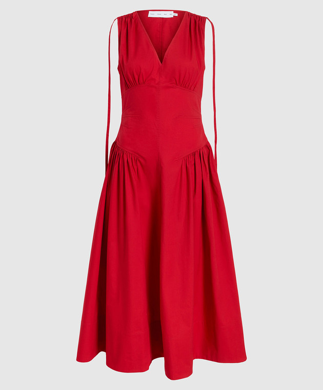 PROENZA SCHOULER Clayton red midi dress WL2523534SC080 shop