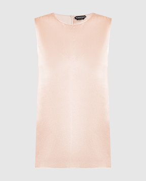Tom Ford Beige silk top TS2093FAX1191