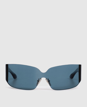 Balenciaga Blue Mono Square Sunglasses 830307T0003w