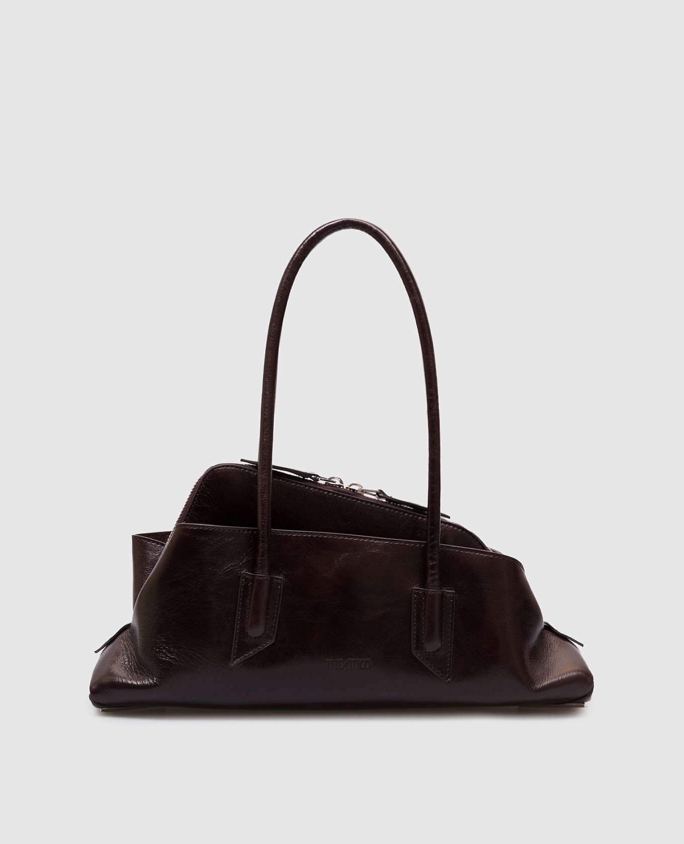 

Brown leather bag La Passeggiata The Attico
