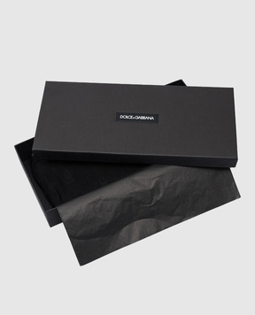 Dolce&Gabbana Black tights with logo 20 den O4B16TONP13