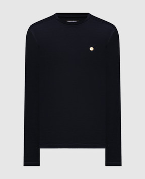 Stefano Ricci Blue wool and silk longsleeve MNH5304701WK004T