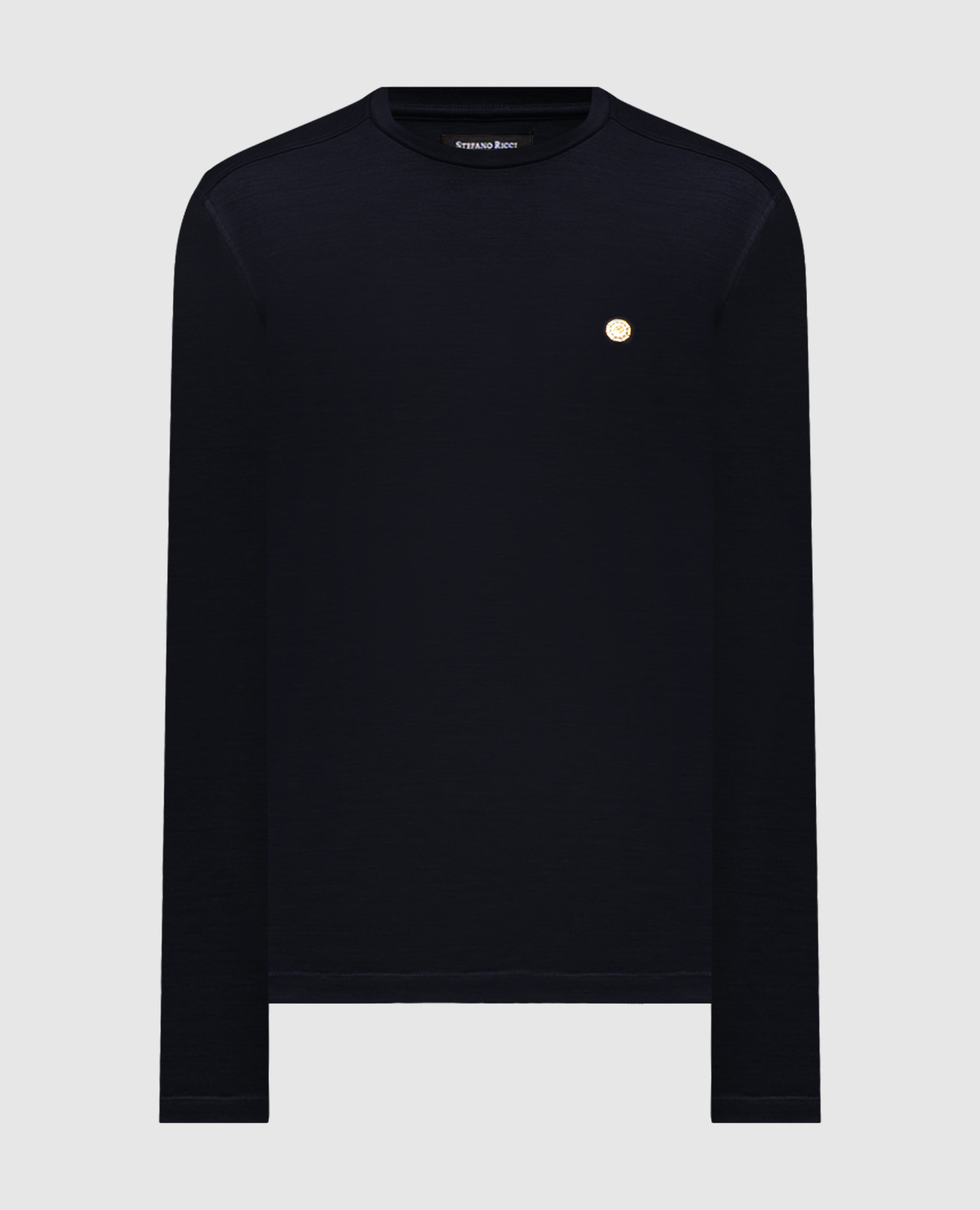 

Blue wool and silk longsleeve Stefano Ricci