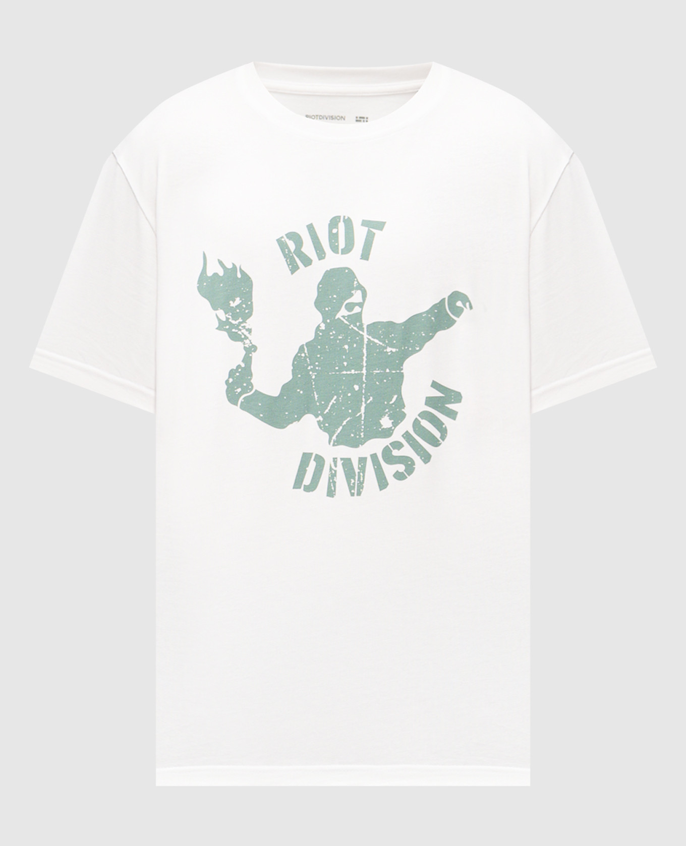 White RD-Sowt T-shirt with print Riotdivision
