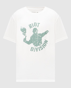 Riotdivision White RD-Sowt T-shirt with print RDSOWTS