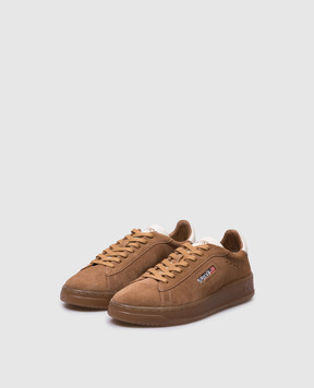 AUTRY Brown suede sneakers DALLAS ADLMUE11