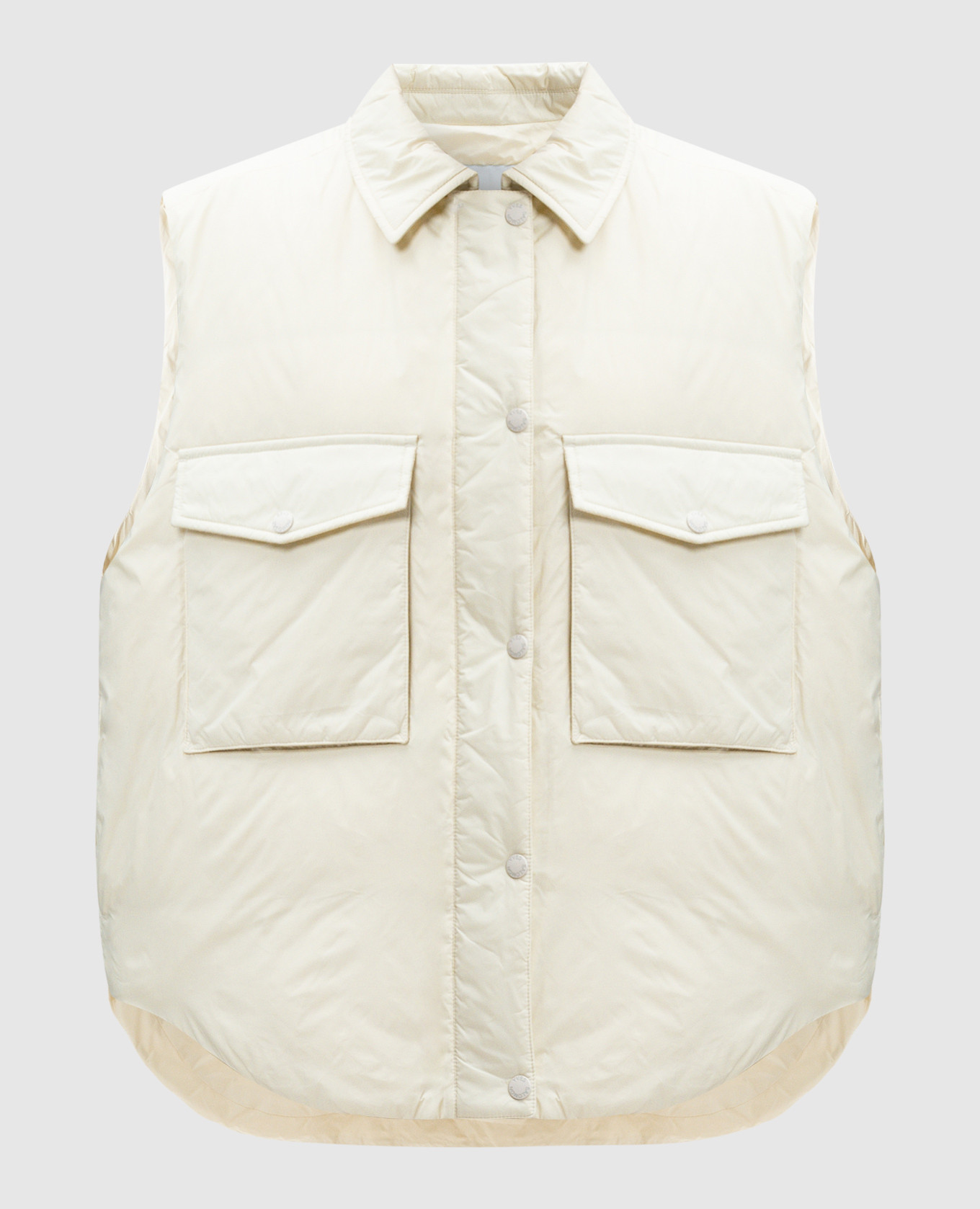 

White down vest Yves Salomon Army