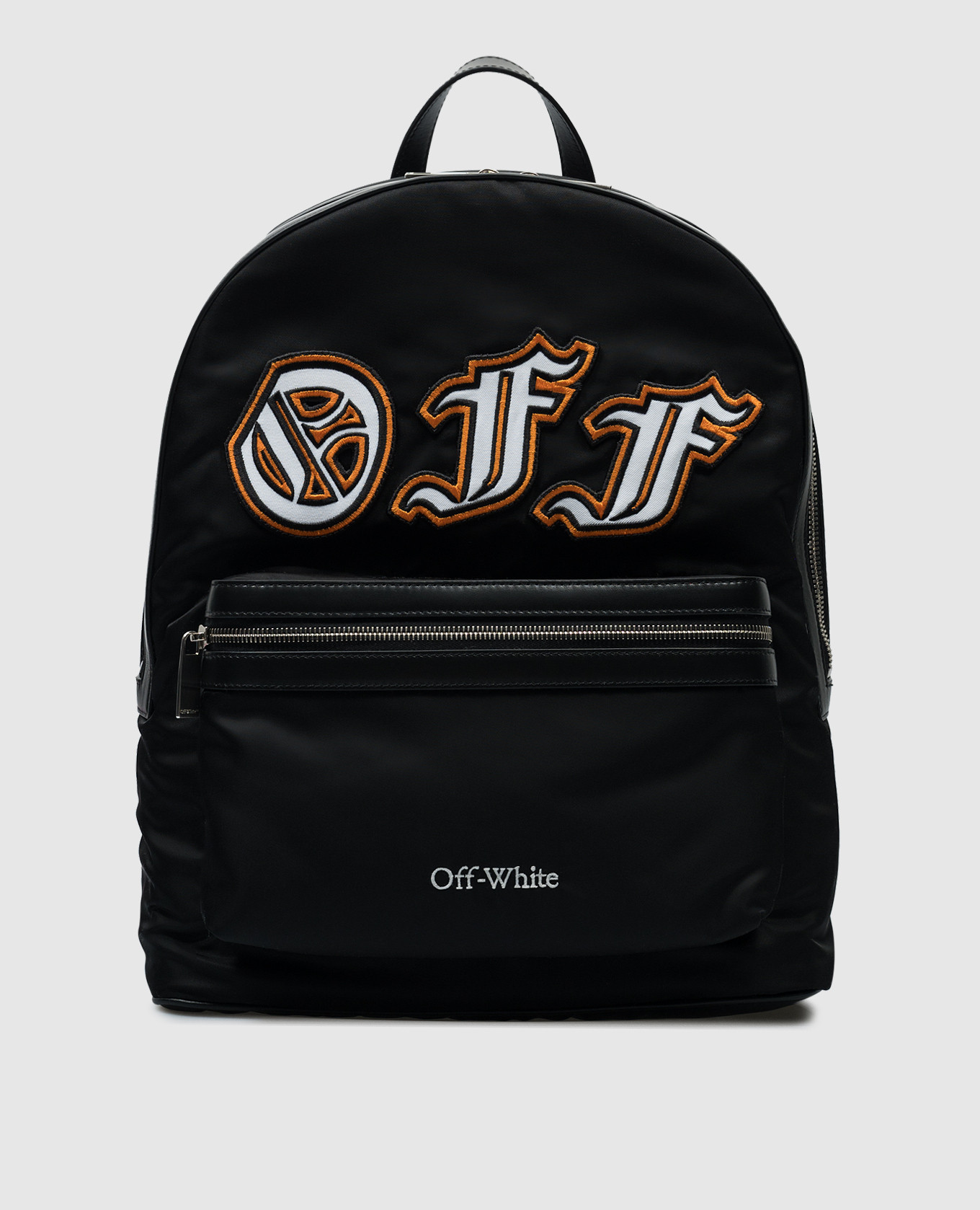 

Black backpack with logo appliqué Off-White
