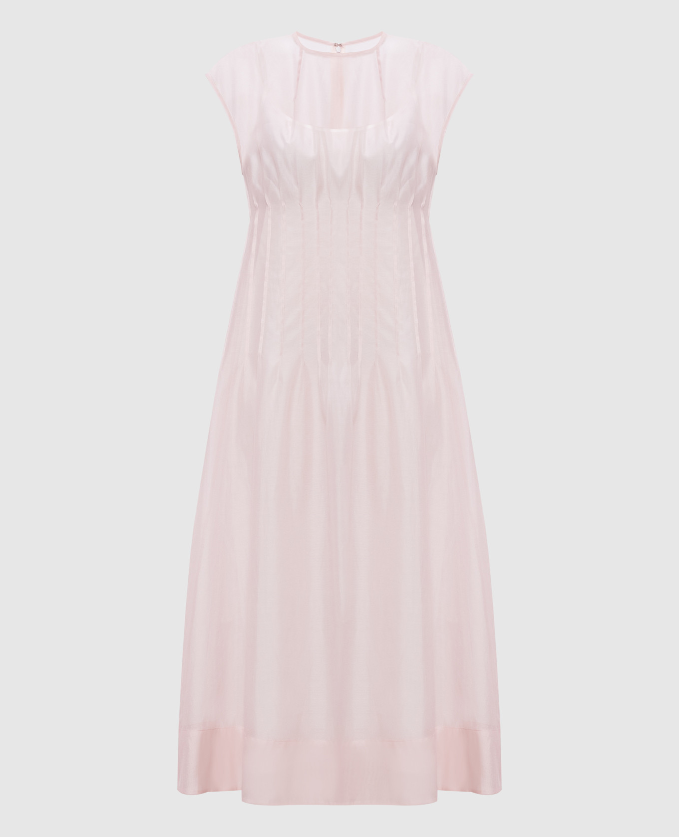 

Pink dress with silk Peserico