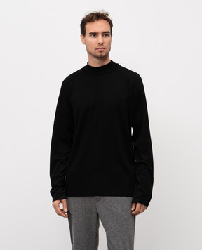 Sease Black wool long sleeve LT032TJ006