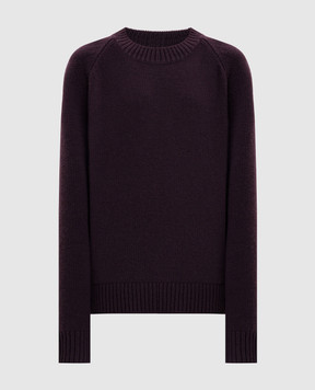 LISA YANG Anine burgundy cashmere sweater 2025321