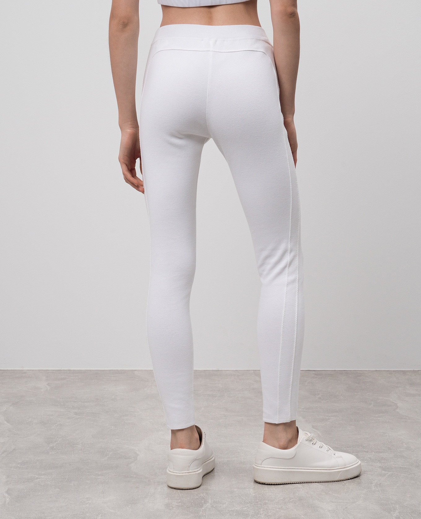 White leggings Ermanno Scervino 4