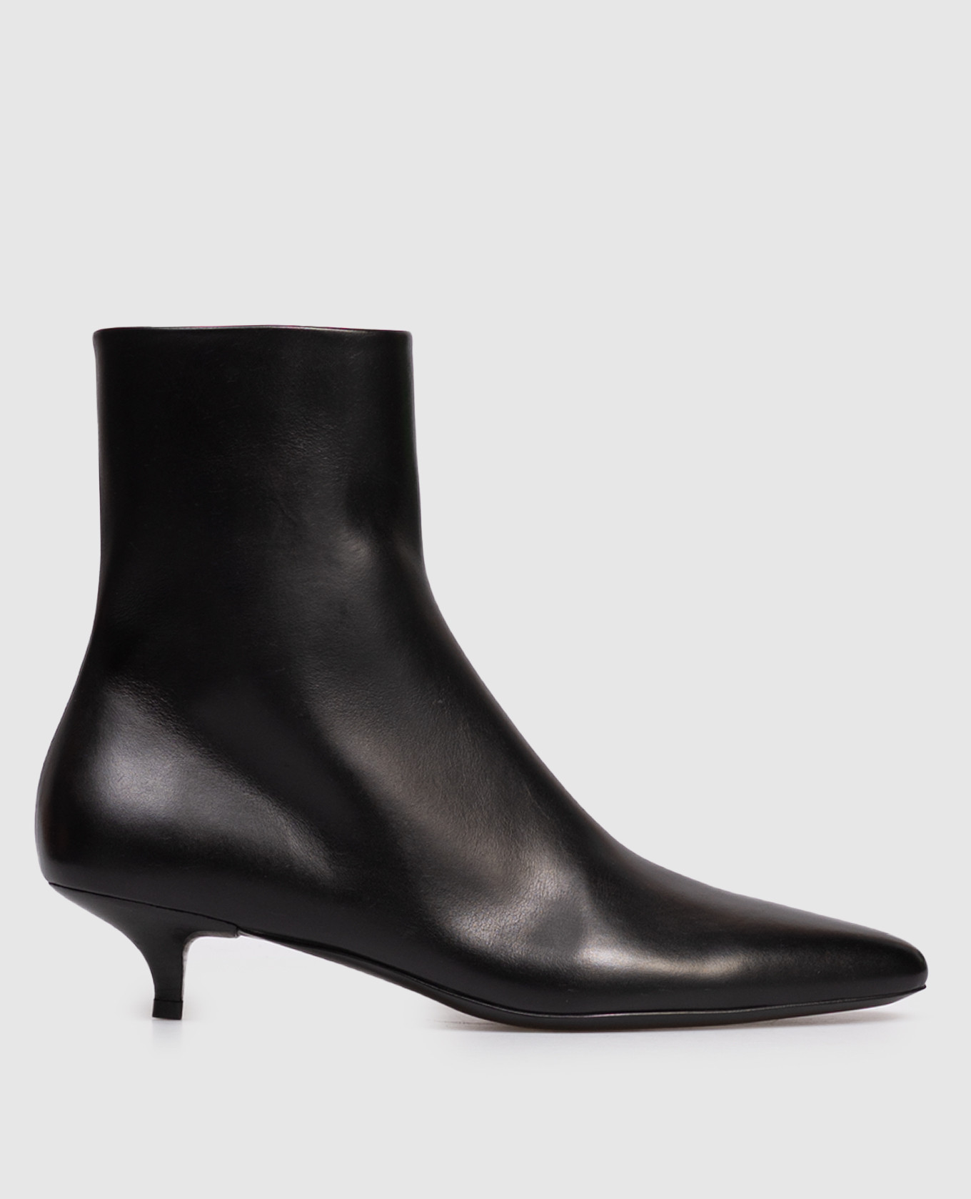 

Longiforma black leather ankle boots Marsell