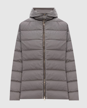 Herno Grey down quilted jacket PI002072D12414Z
