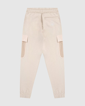 Dolce&Gabbana Kids' khaki cargo joggers L4JPKUG7PIT812+