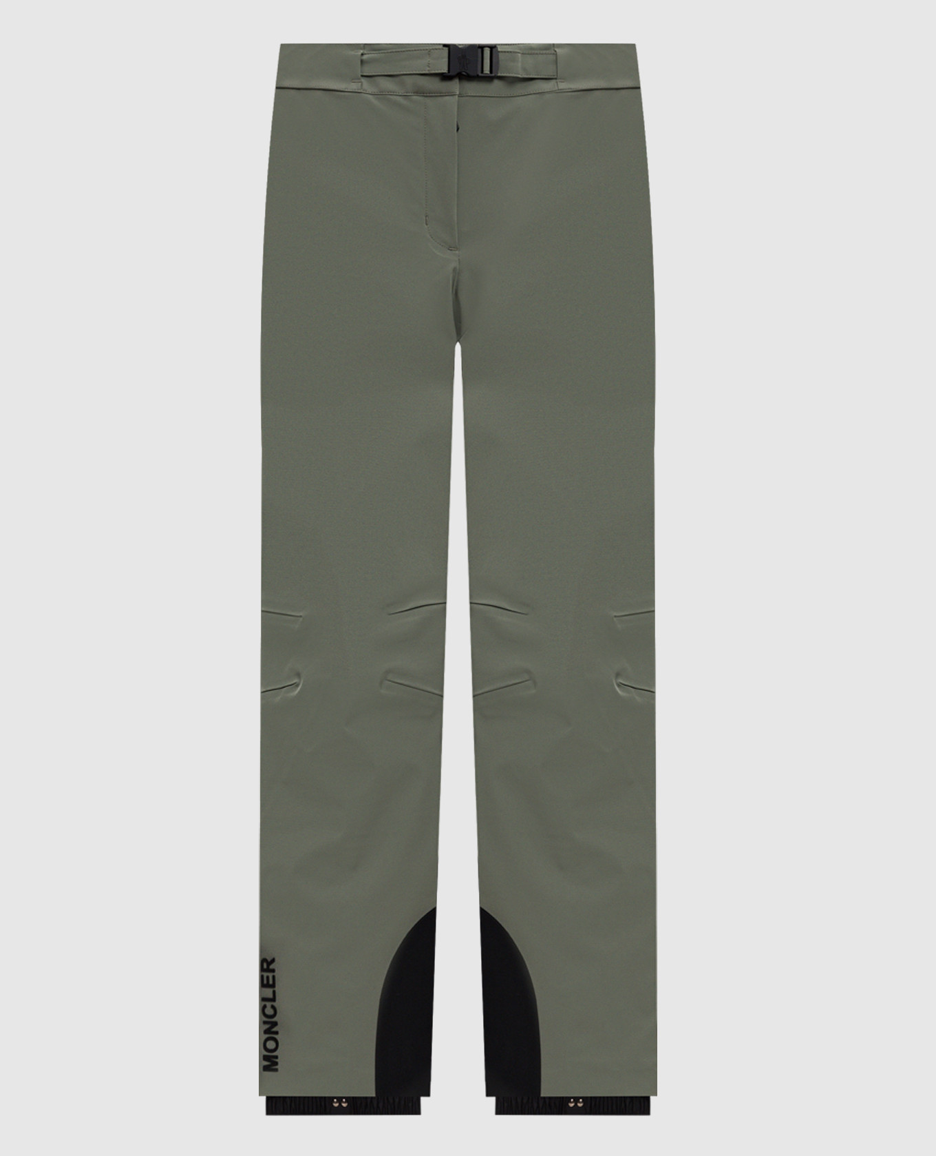 

Green ski pants with logo Moncler Grenoble