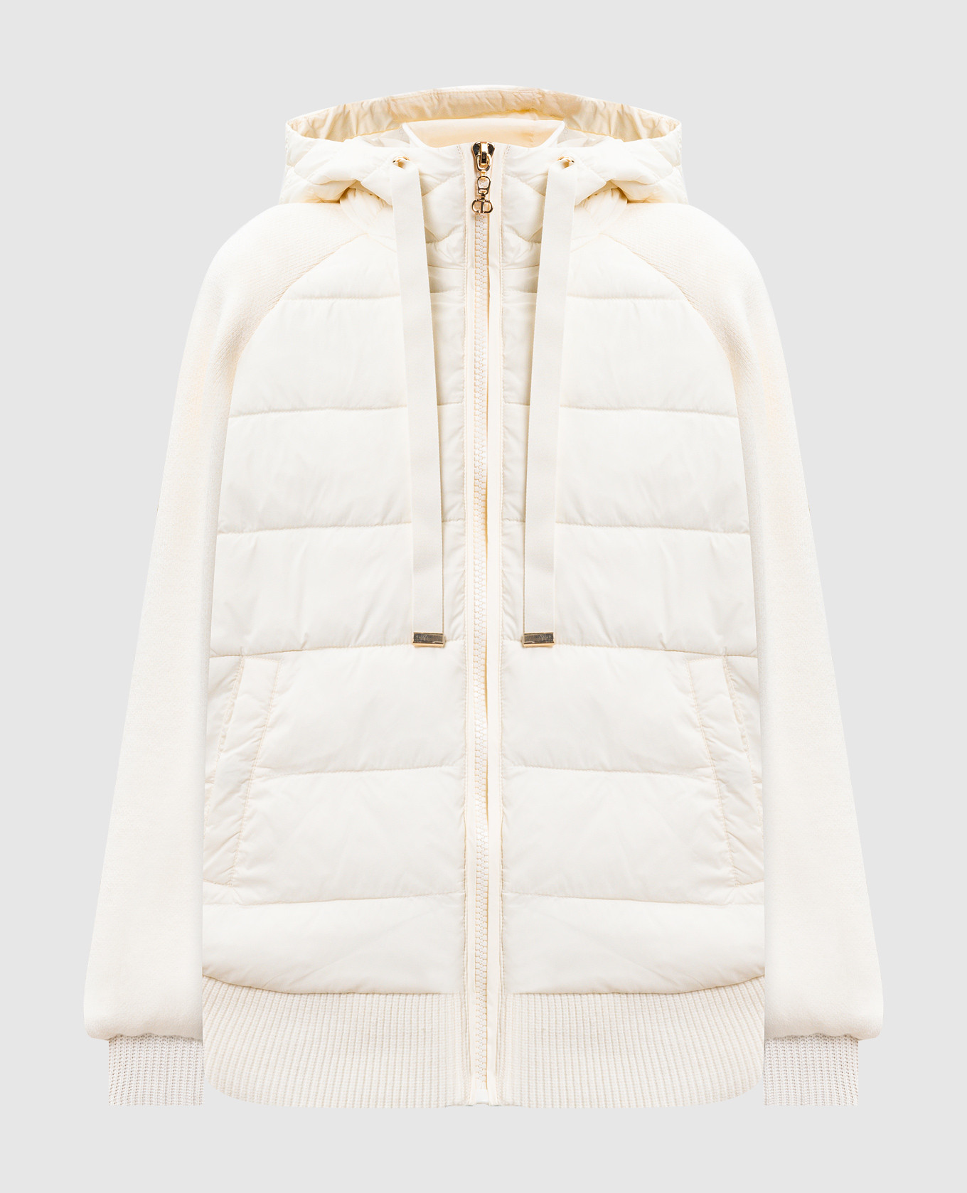 

White jacket with logo Twinset