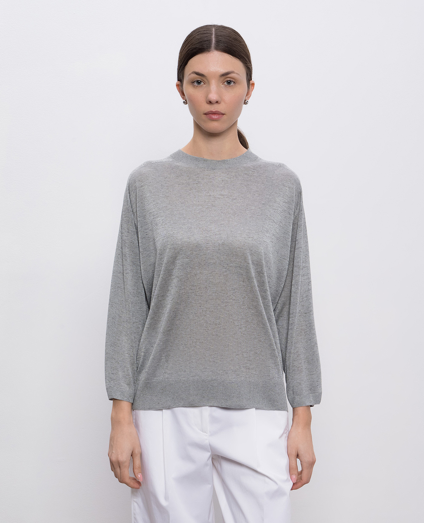 

Gray jumper Peserico, Grey