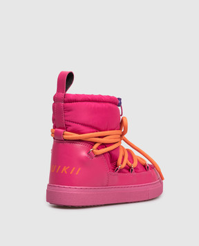 Inuikii Children's pink Mountain boots 300100301012632
