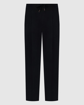 Incotex Black pants made of wool 1T00781645B