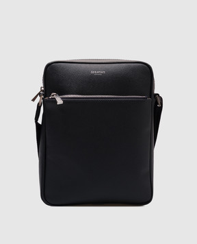 Serapian Blue leather bag NORTH SOUTH SREVLMML679919Y021