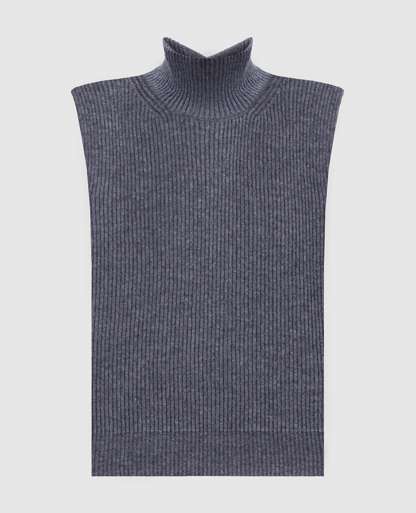 

Gray wool and cashmere vest Dondup, Grey
