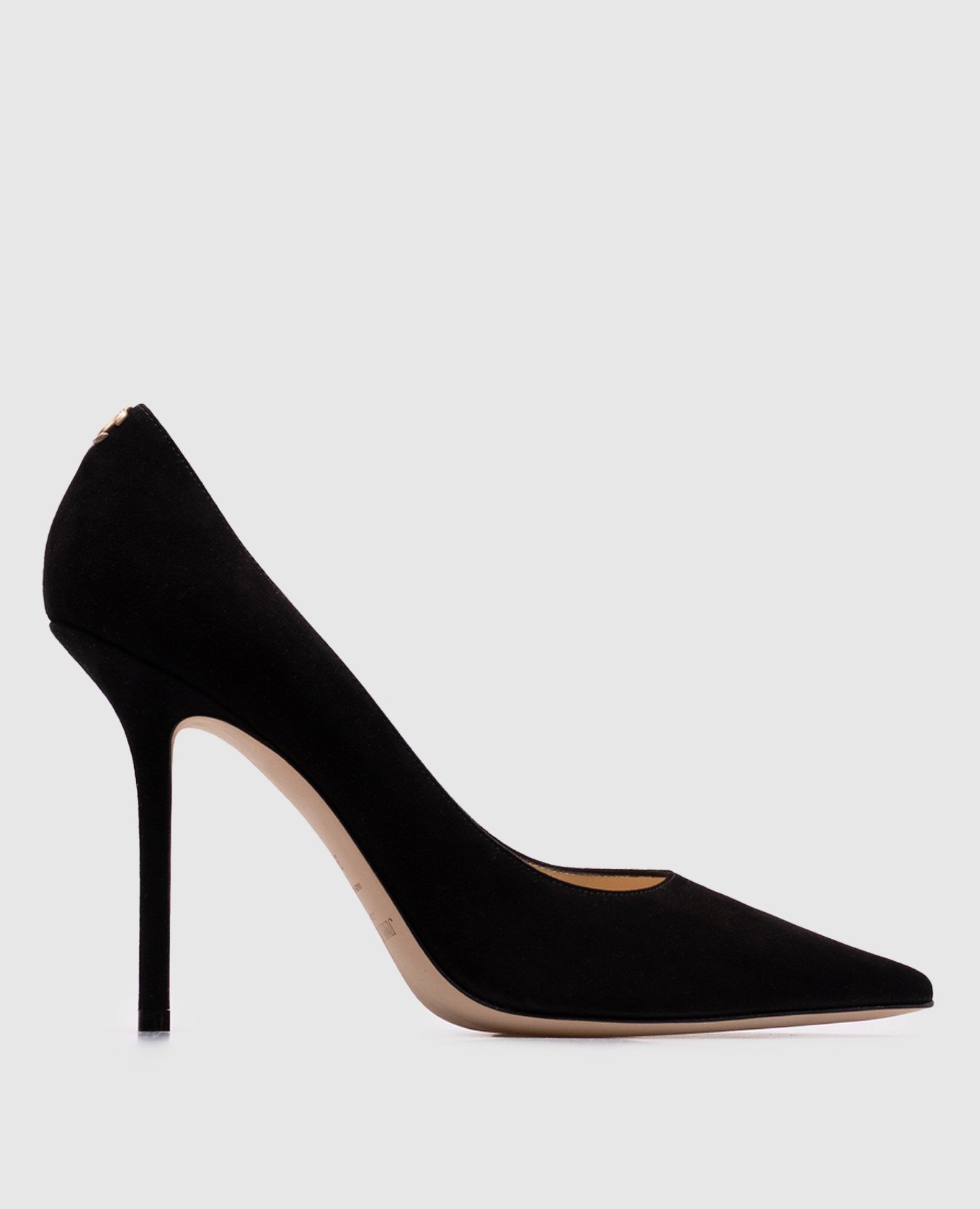

Black suede Love shoes Jimmy Choo