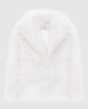Rindi White sheepskin coat 088MG025