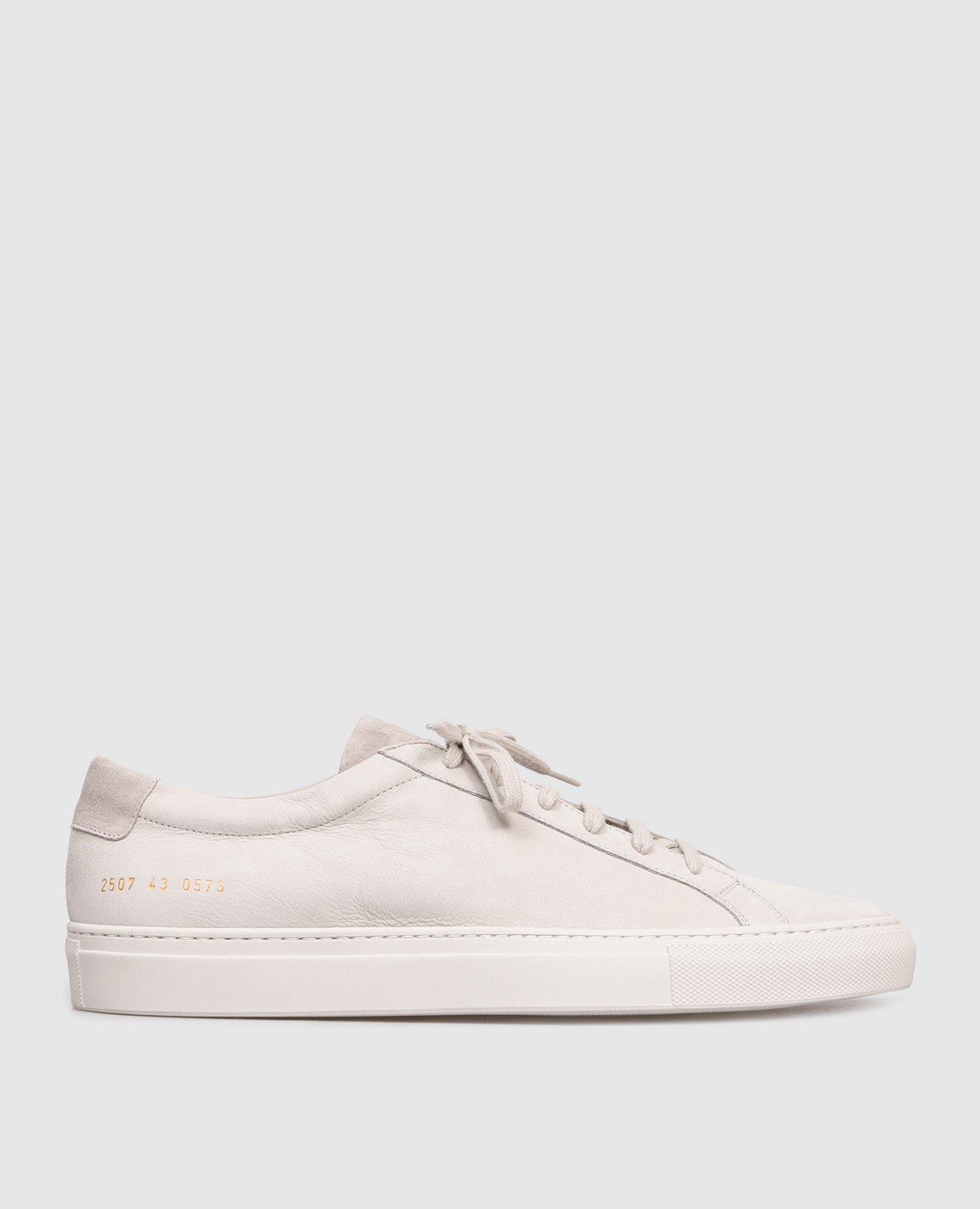 Grey Achilles nubuck sneakers Common Project