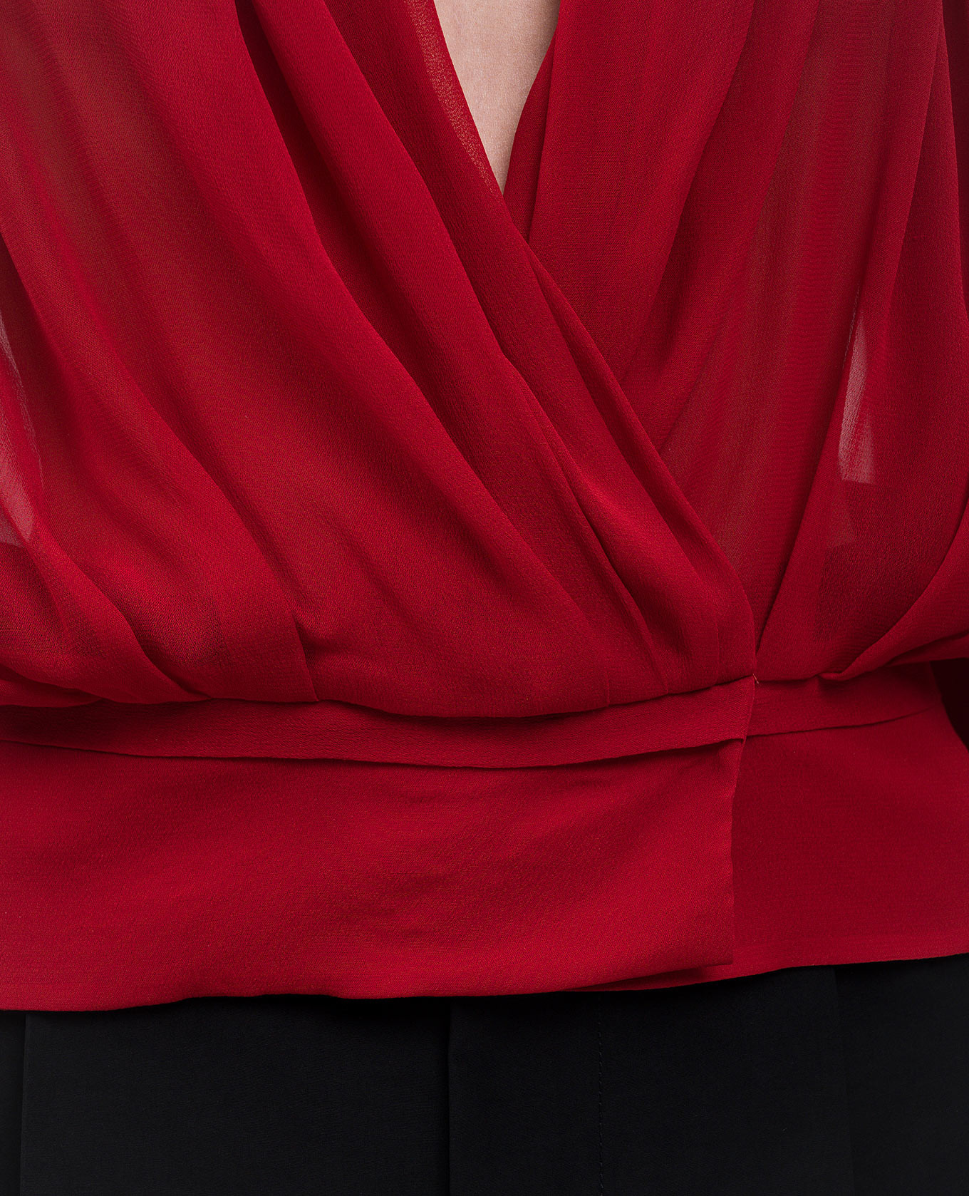 Red blouse with silk Philosophy di Lorenzo Serafini 5