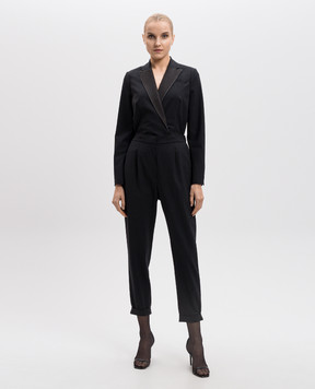 Brunello Cucinelli Wool jumpsuit with lurex M0W07FY399