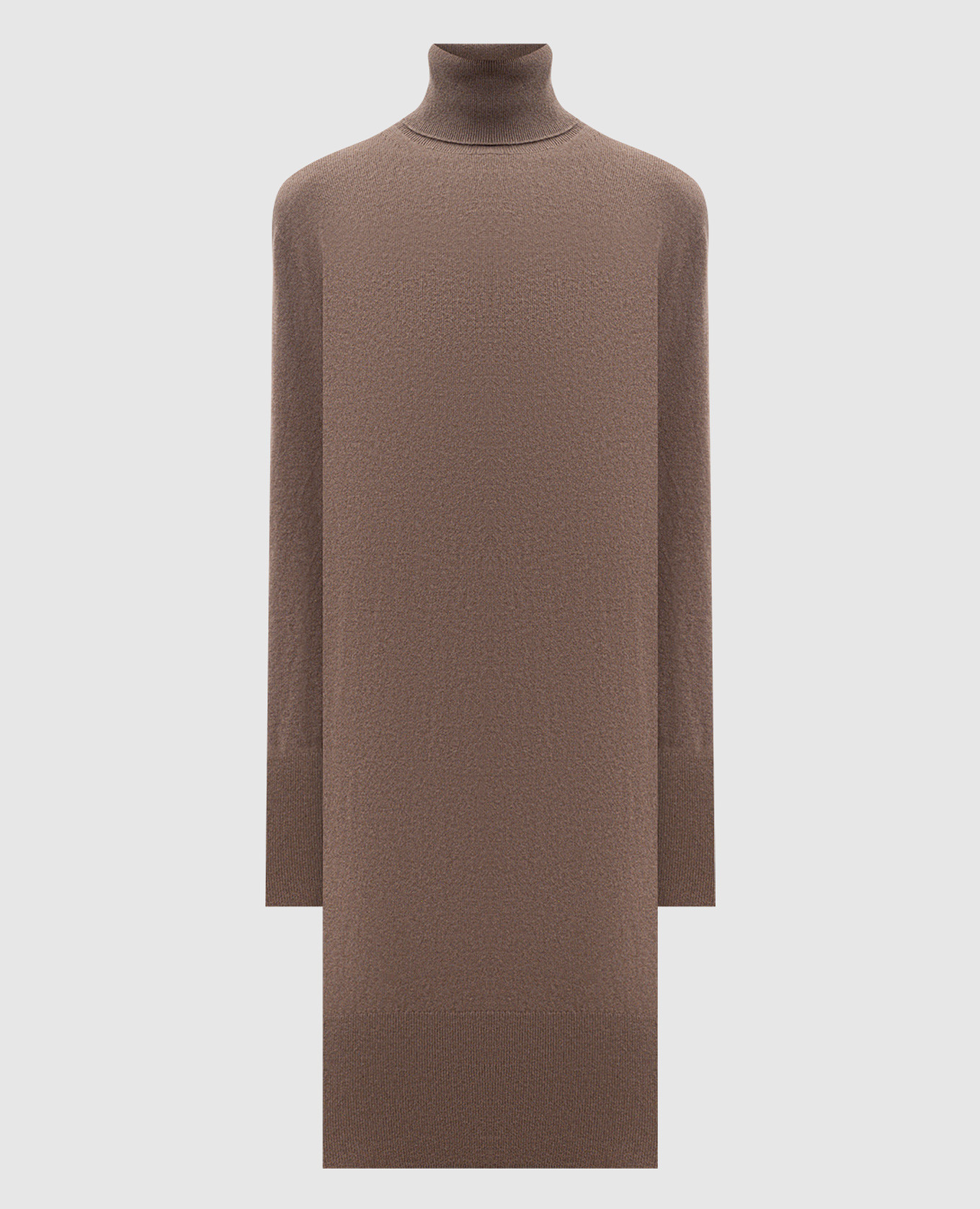 Brown cashmere dress JOSEPH