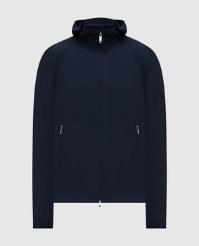 Moncler Chalvine blue windbreaker with logo K10911A0011359865