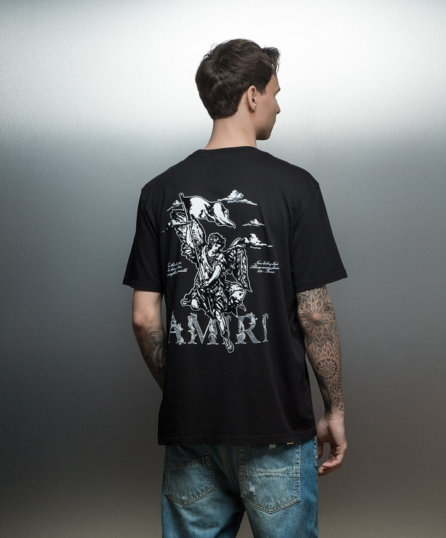 ♦AMIRI♦エンジェル・ロゴ半袖Tシャツ AMIRI アミリ Angel Print Tee エンジェルプリントクルーネック