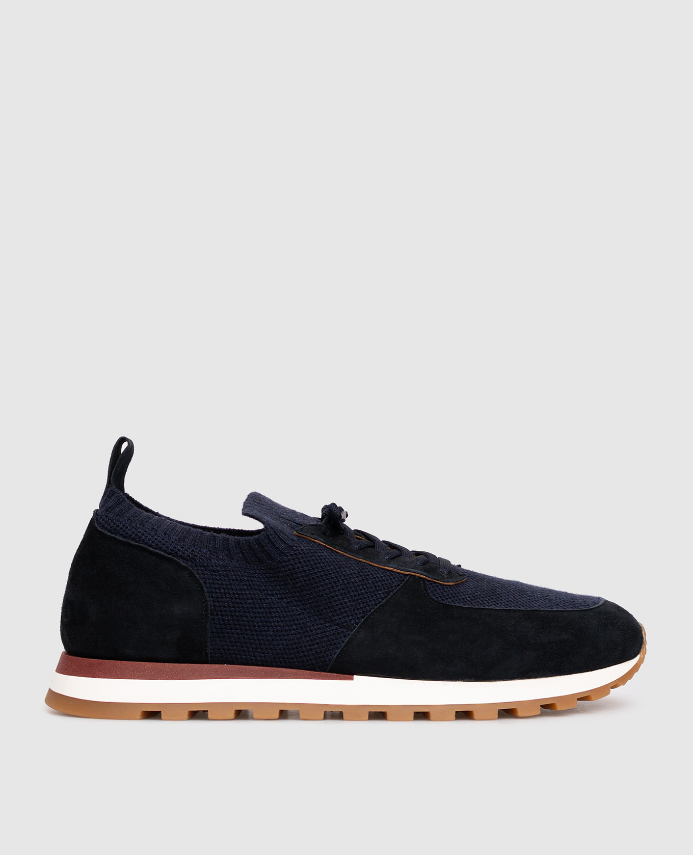 Blue combination sneakers Enrico Mandelli