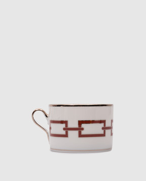 Ginori 1735 Catene White Porcelain Tea Cup 220 ml 004RG00FTZ401010220
