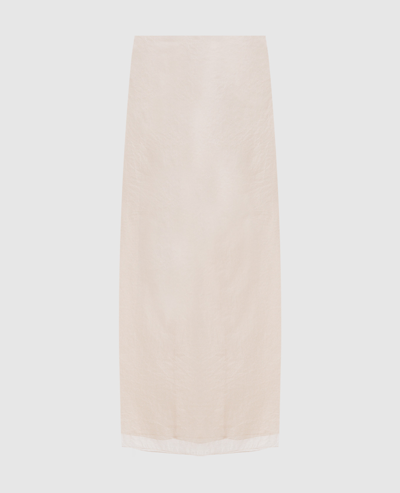 Beige skirt with silk Peserico