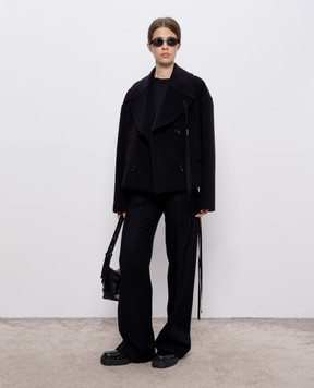 Ann Demeulemeester Black Nemi cashmere and silk jumper B0012515KN055