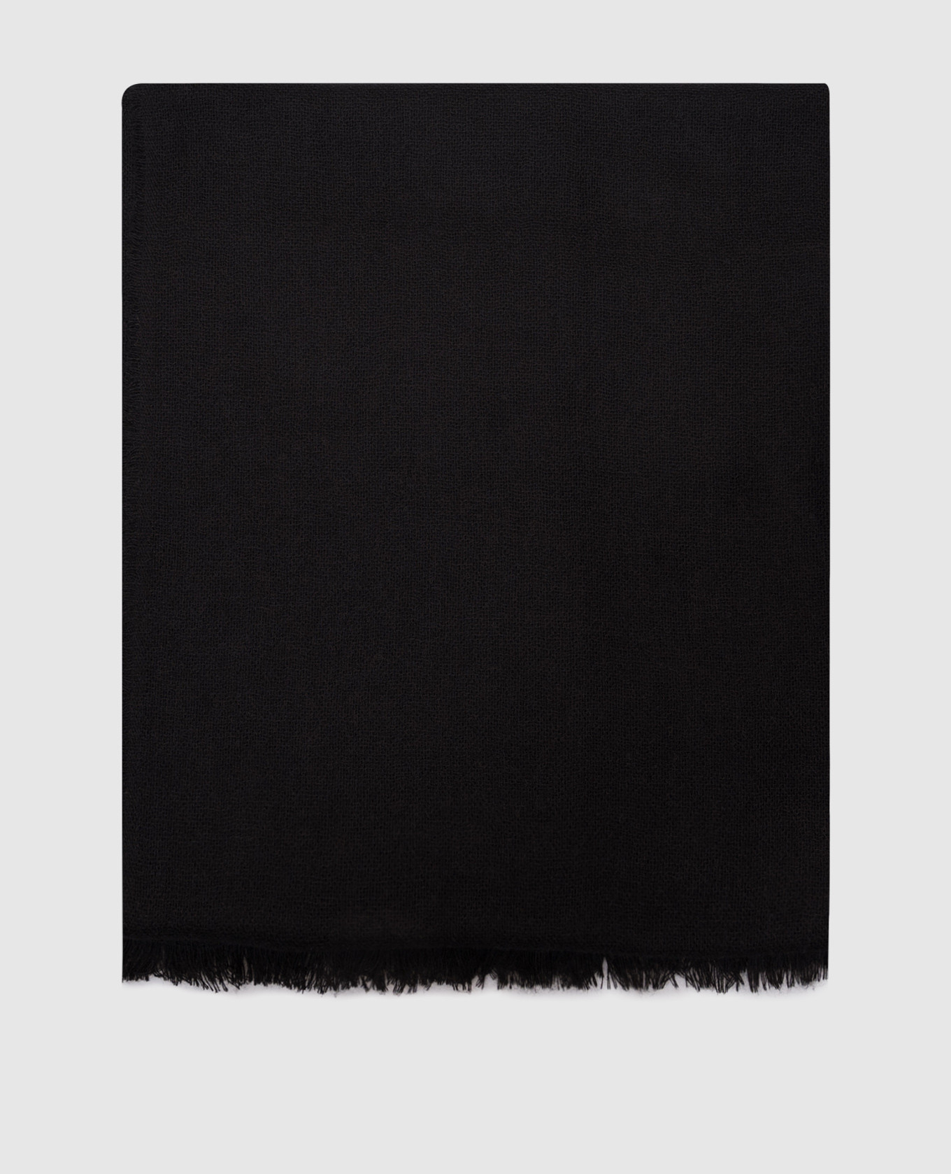 

Black Lentia cashmere scarf The Row