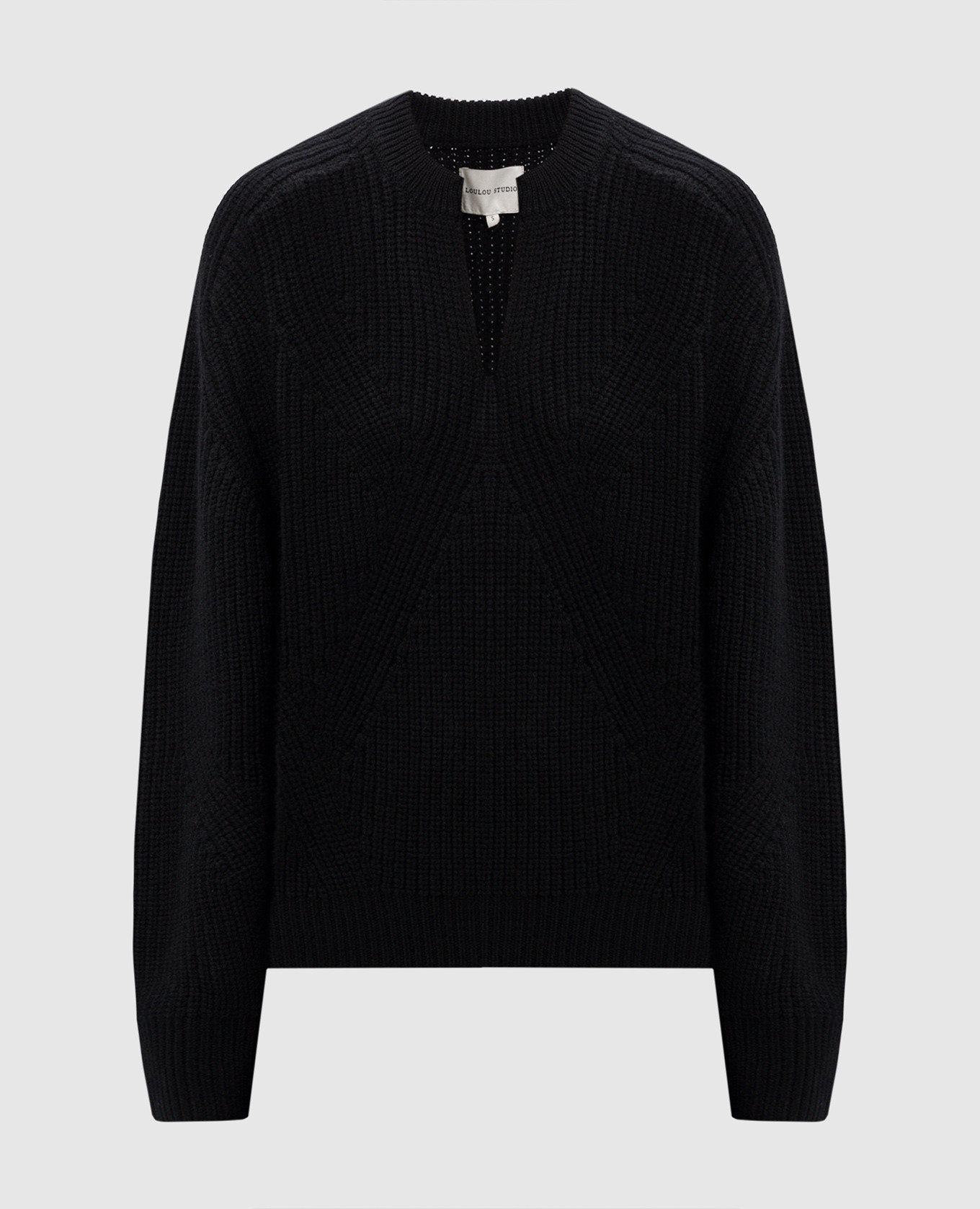 

Black cashmere sweater Lou Lou Studio