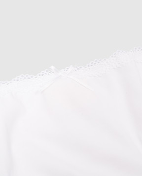 Story Loris Children's white panties with lace 36677812