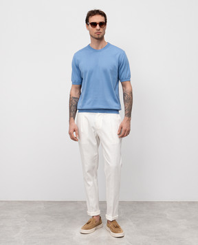 Cashmere&Whiskey Blue T-shirt MB003