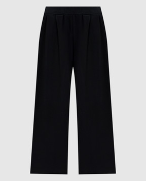 Intoca Black wool pants 252LASMTRW0605